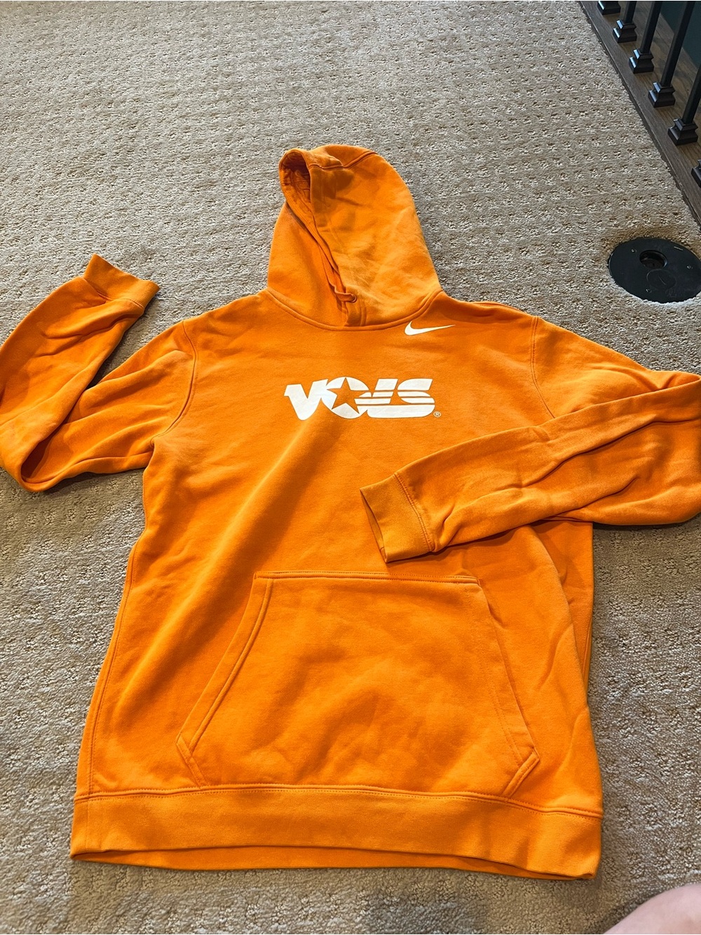 Nike Orange VOLS Pullover Hoodie